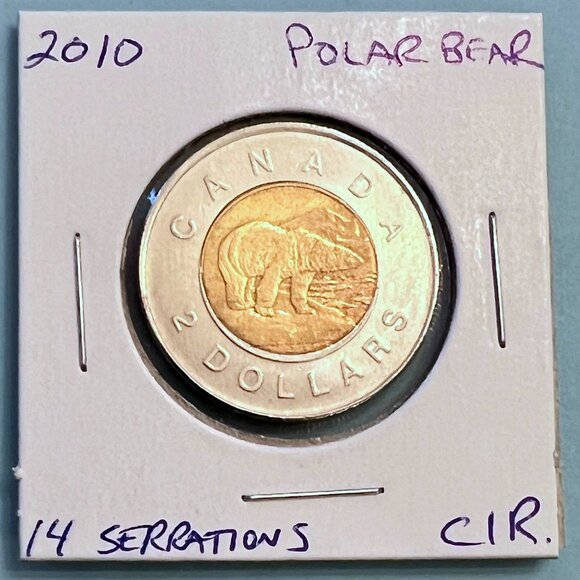 Canada 2010 Exclusive Set of 4 x $2 Toonie Coins! - Picture 7 of 16